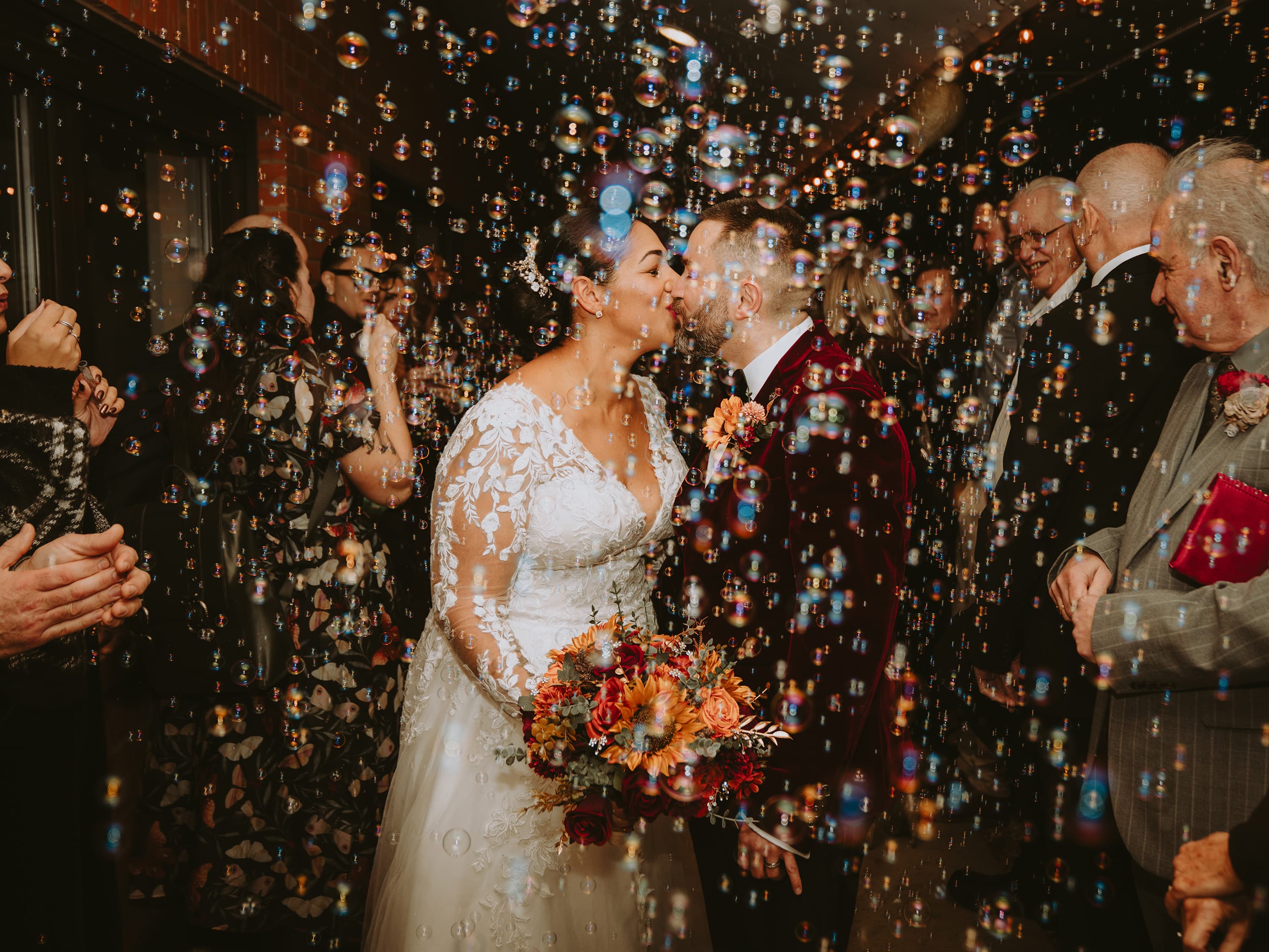 Bubble Shot, Surrey Wedding